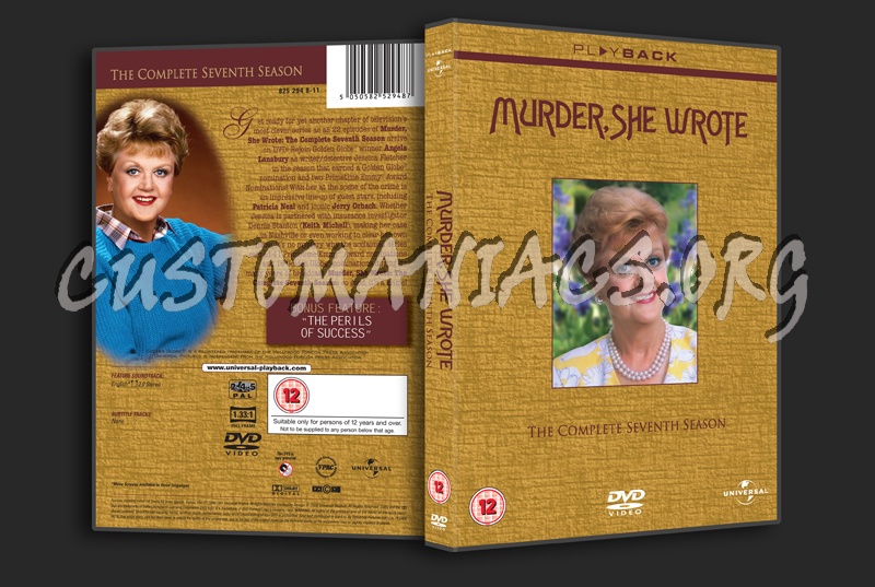 Murder, She Wrote Season 7 dvd cover