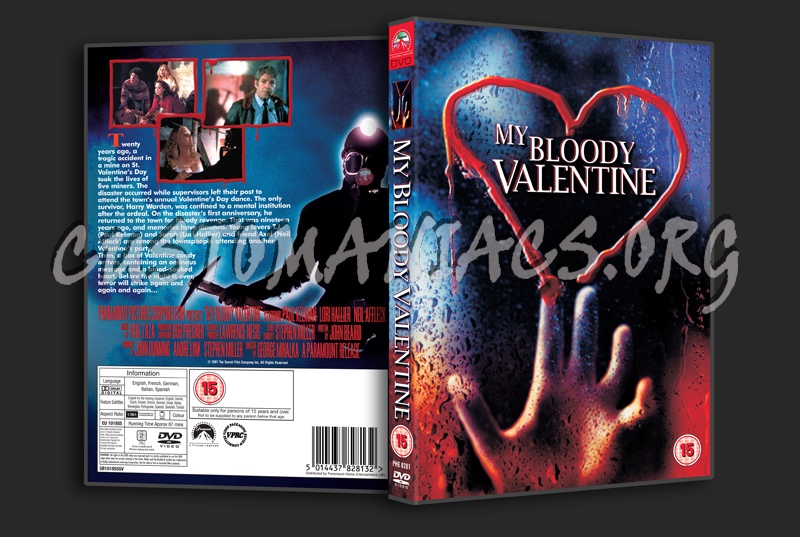 My Bloody Valentine dvd cover