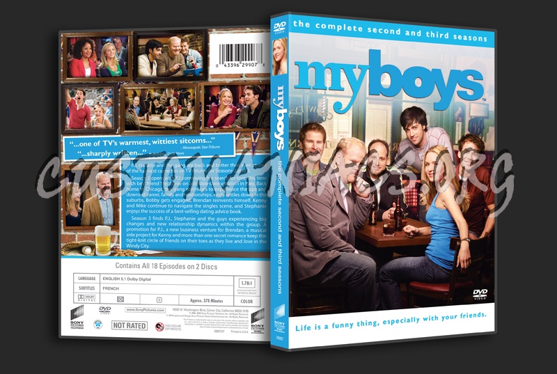 My Boys Season 2 & 3 dvd cover