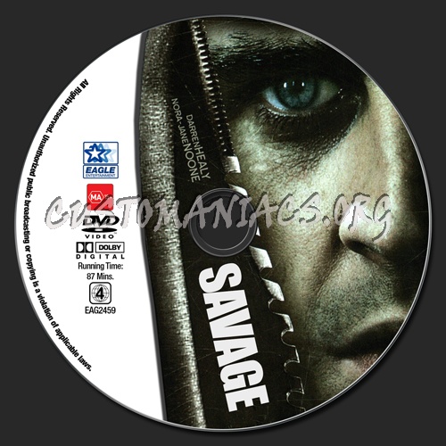 Savage dvd label
