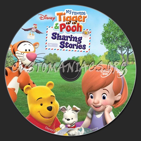 My Friends Tigger & Pooh: Sharing Stories dvd label
