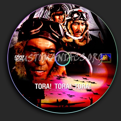Tora Tora Tora dvd label