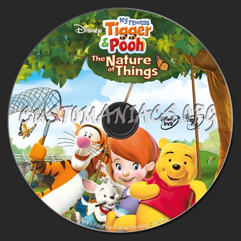 My Friends Tigger & Pooh: The Nature of Things dvd label