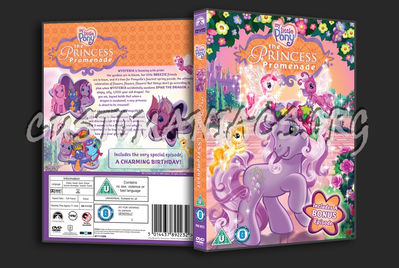 My Little Pony The Princess Promenade dvd cover