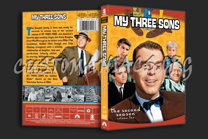 My Three Sons Season 2 Volume 2 dvd cover