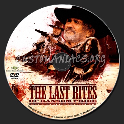 The Last Rites of Ransom Pride dvd label