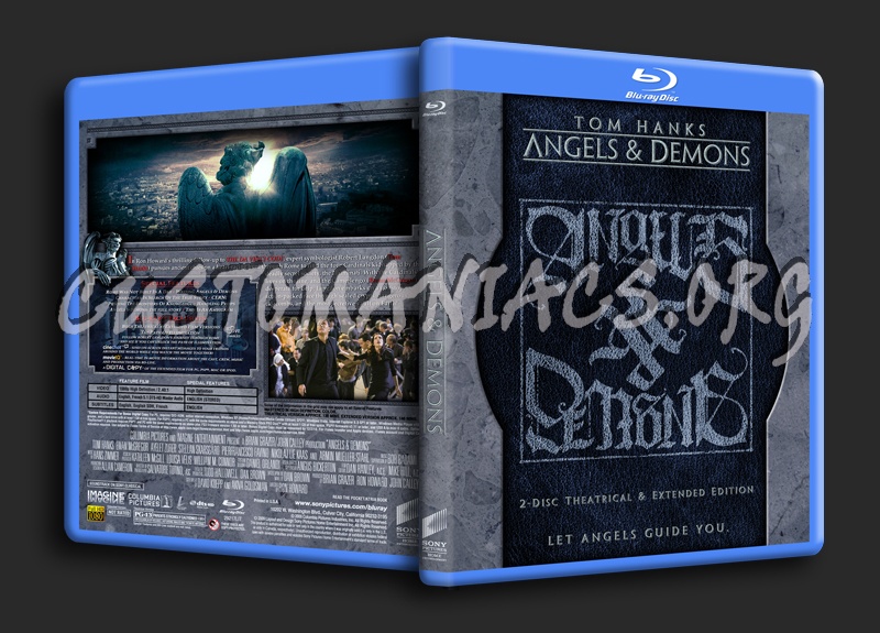 Angels & Demons blu-ray cover