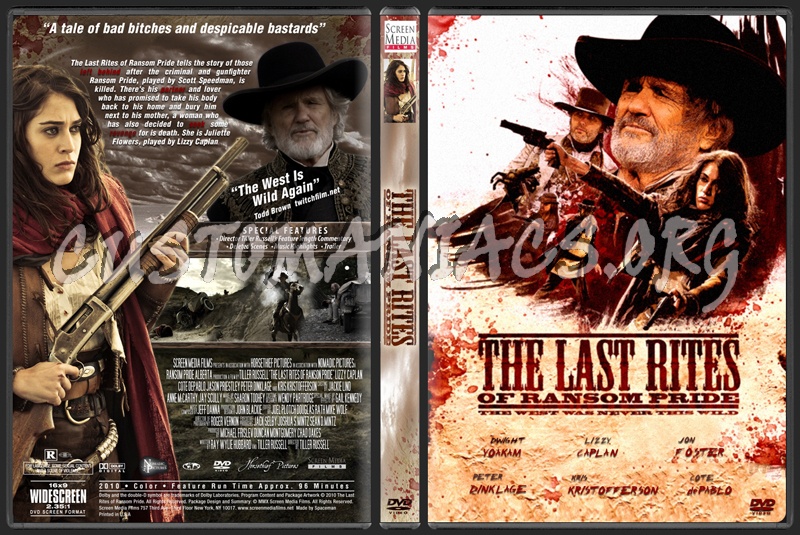 The Last Rites of Ransom Pride dvd cover