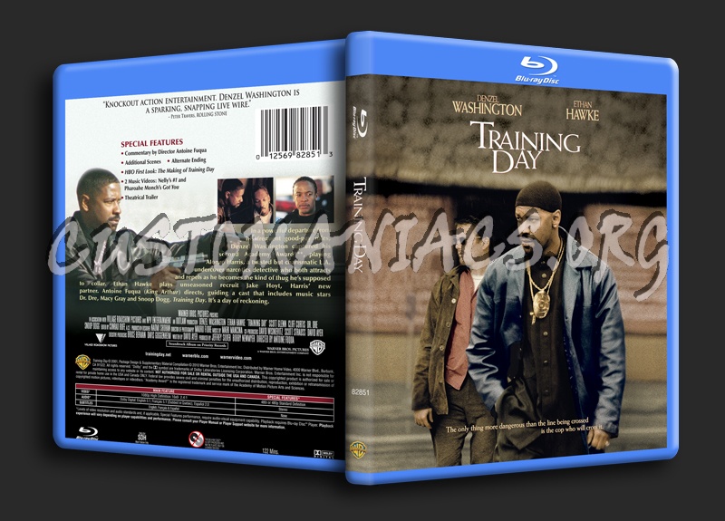 Training Day blu-ray cover