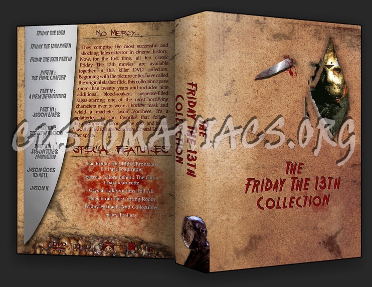 Nightmare on Elm Street - Freddy vs. Jason - Friday 13th Collection dvd cover