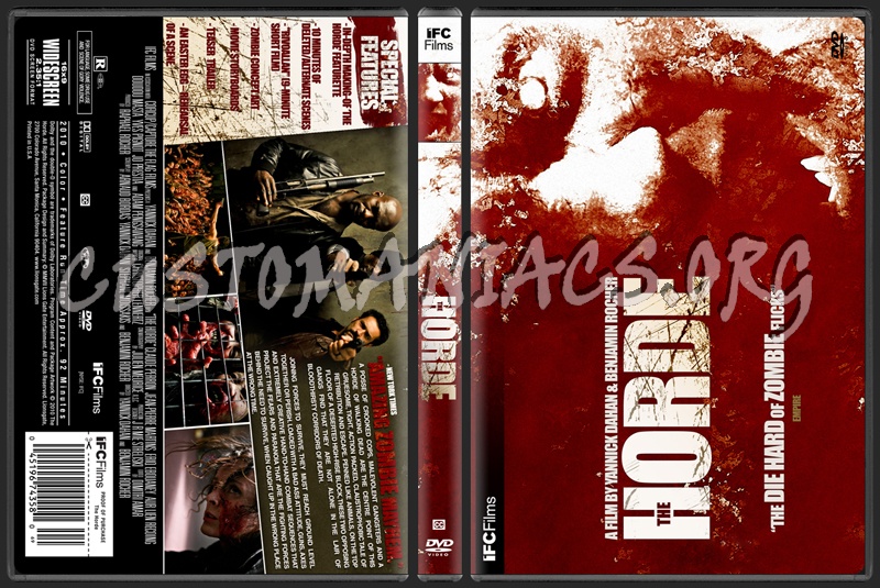 The Horde: Aka La Horde dvd cover