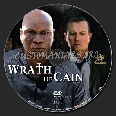 Wrath of Cain dvd label