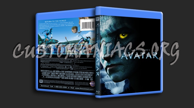 Avatar blu-ray cover