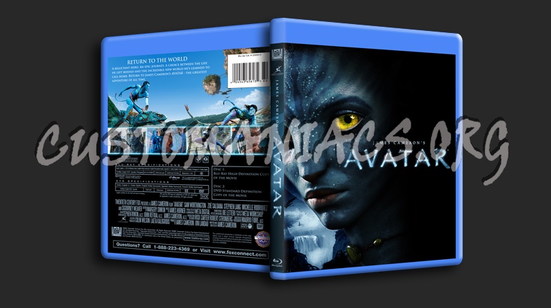 Avatar blu-ray cover