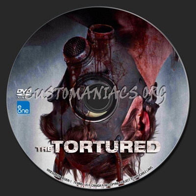 The Tortured dvd label