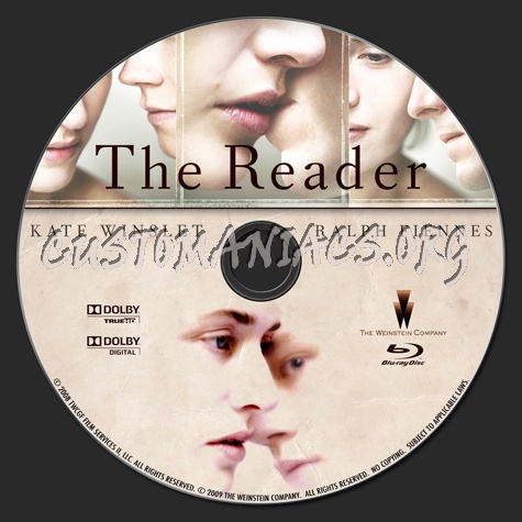 The Reader blu-ray label