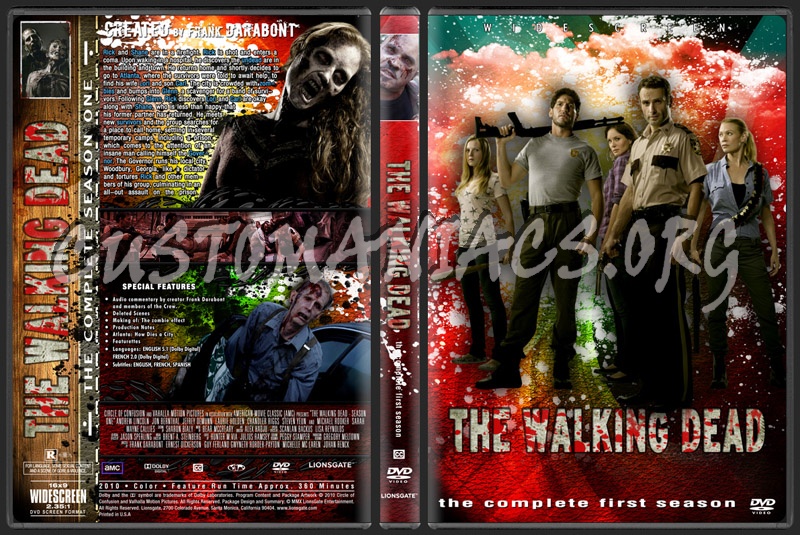 The Walking Dead dvd cover