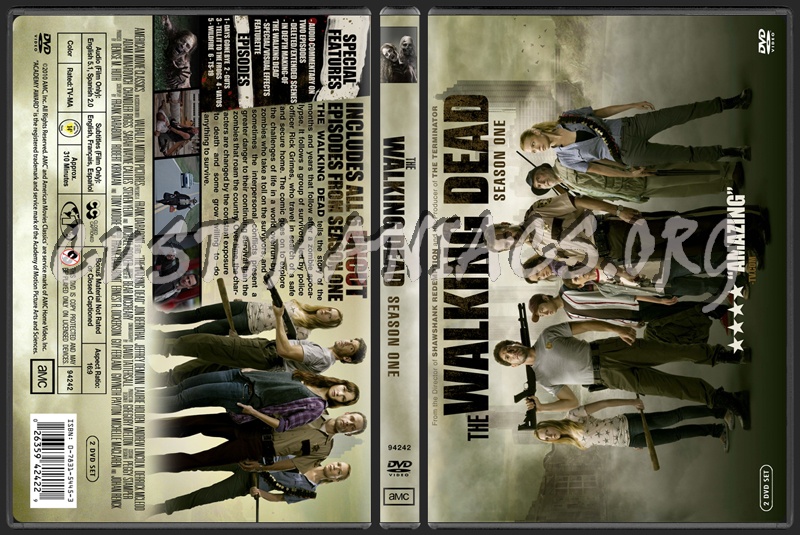 The Walking Dead: Season 1 dvd cover