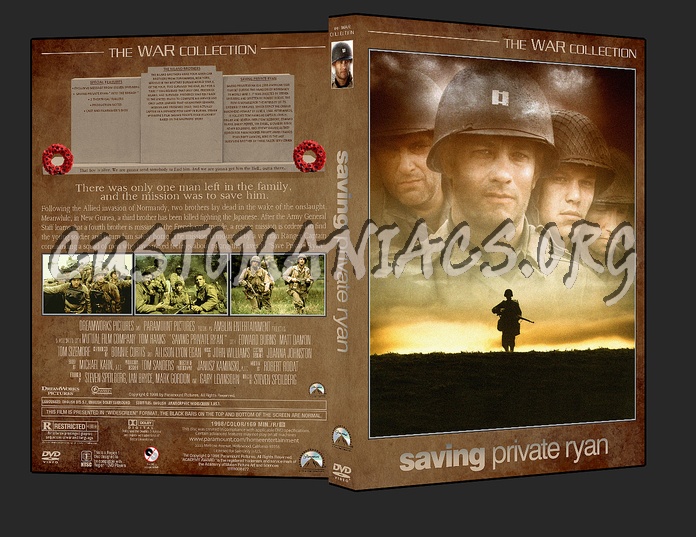War Collection Saving Private Ryan dvd cover
