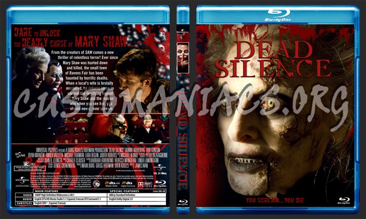 Dead Silence blu-ray cover