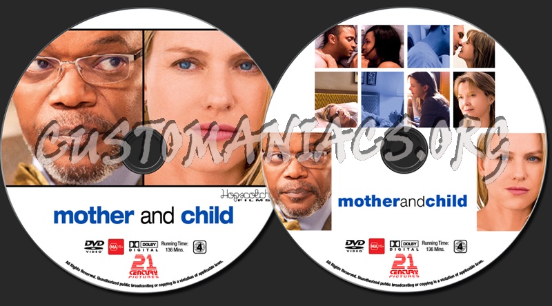 Mother And Child dvd label
