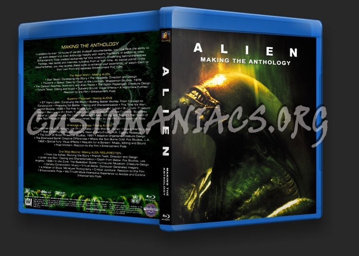 Alien: Making the Anthology blu-ray cover