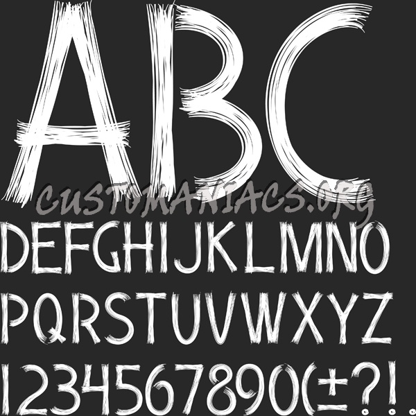 Alphabet Brushes 