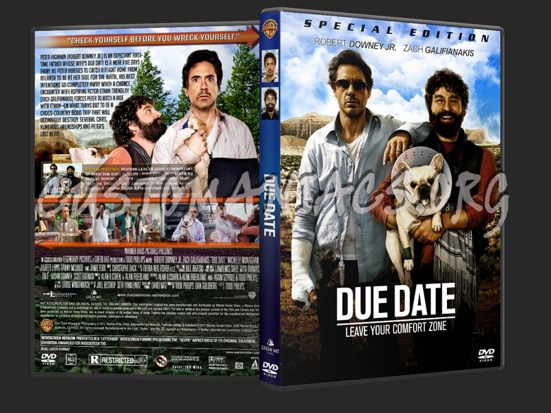 Due Date dvd cover