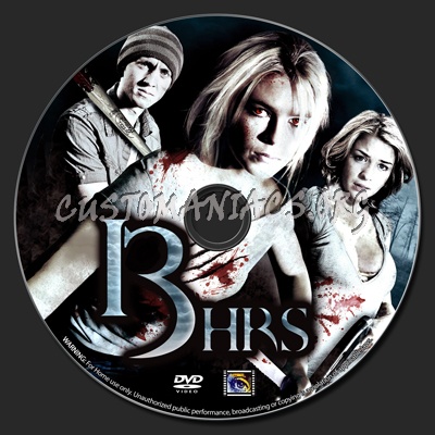 13hrs (13 Hours) dvd label