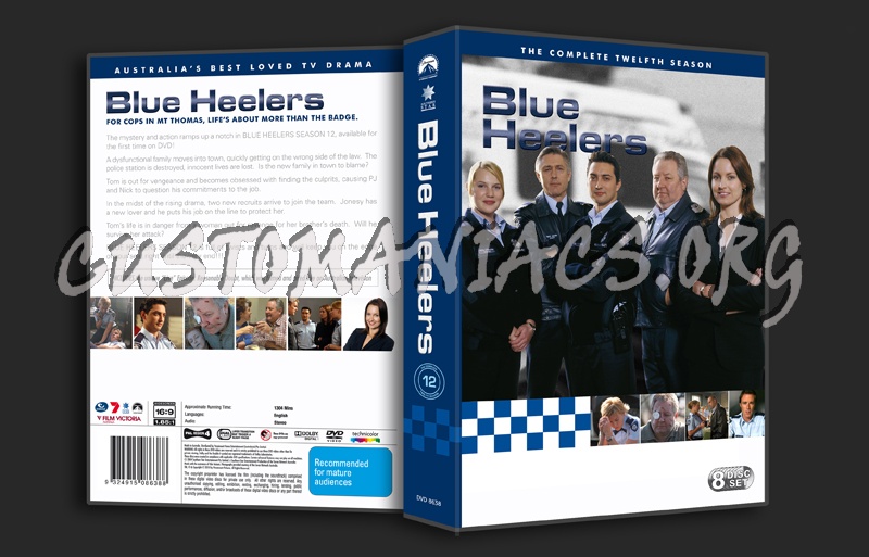 Blue Heelers Season 12 dvd cover