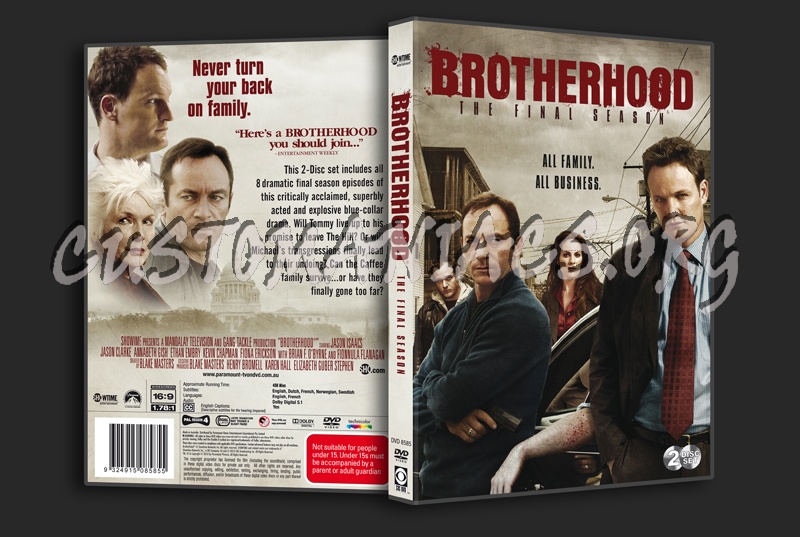Brotherhood The Final Season dvd cover