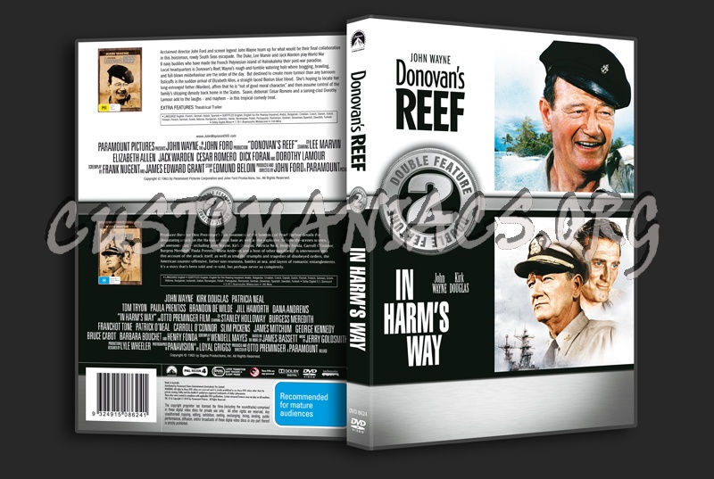 Donovan's Reef / In Harms Way dvd cover