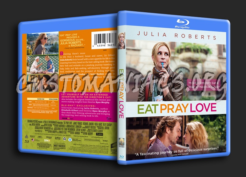 Eat Pray Love blu-ray cover