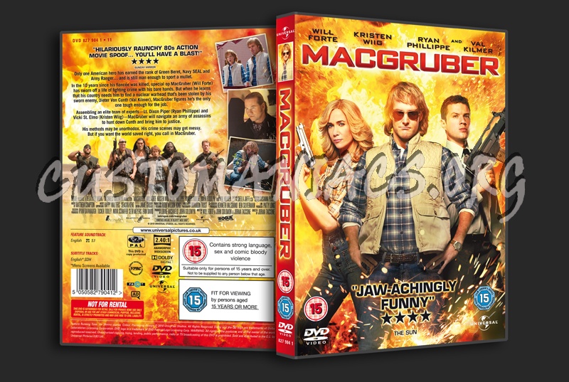 Macgruber dvd cover