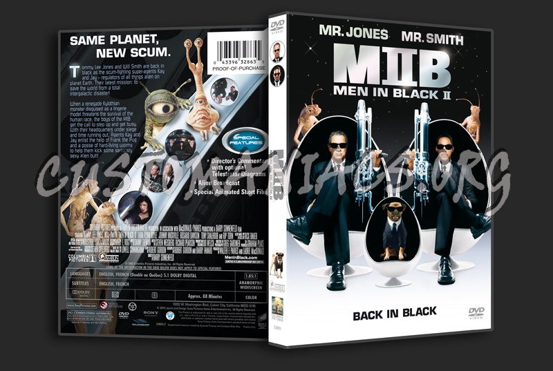 Men in Black 2 dvd cover