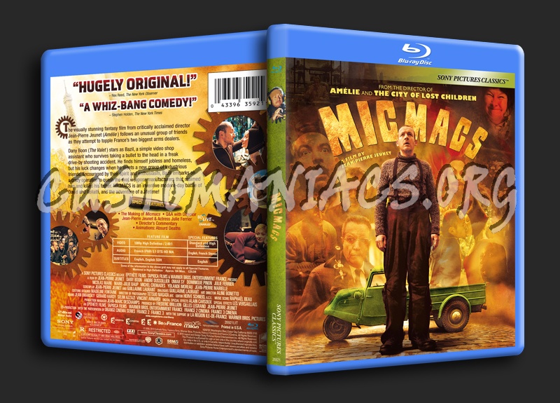 Micmacs blu-ray cover