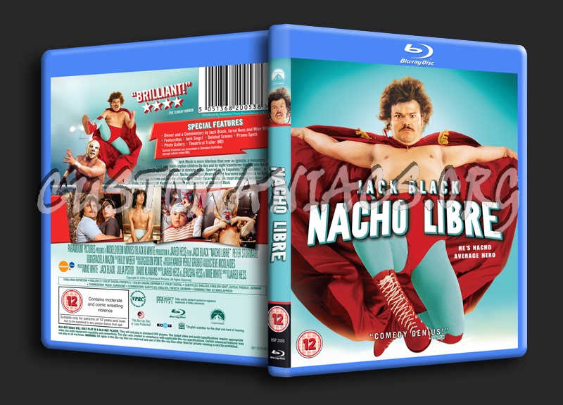 Nacho Libre blu-ray cover