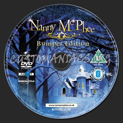 Nanny McPhee dvd label