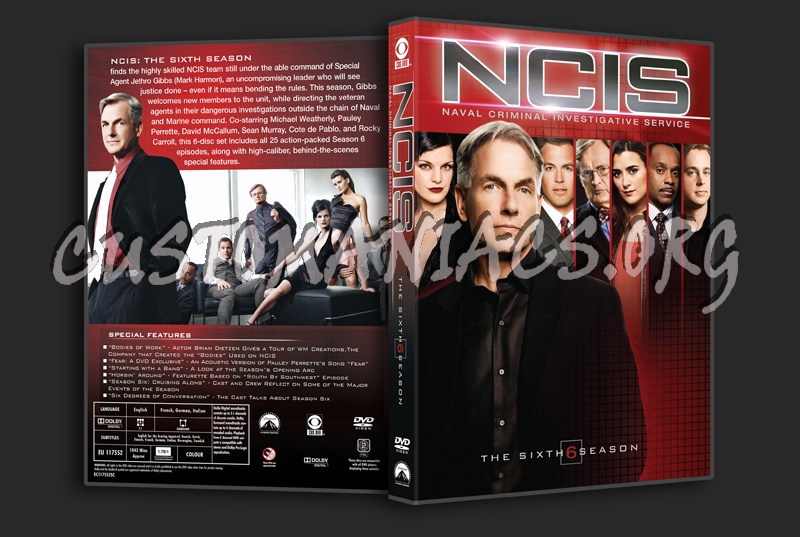NCIS Season 6 dvd cover