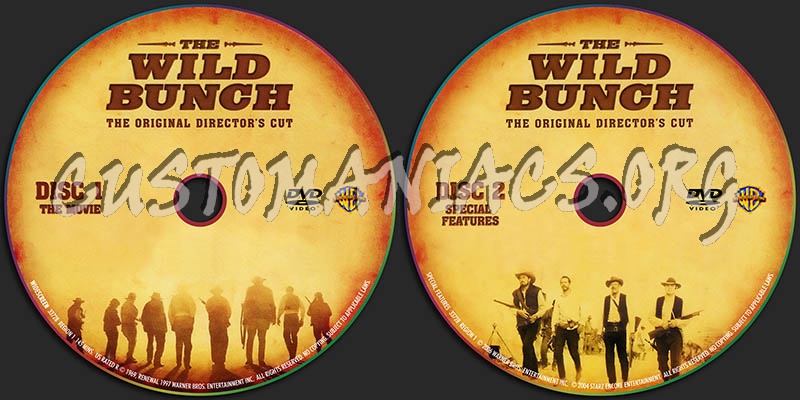 The Wild Bunch dvd label