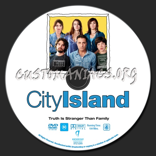 City Island dvd label