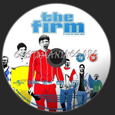 The Firm dvd label