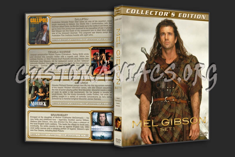 Mel Gibson Set 1 dvd cover