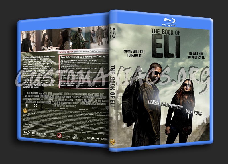 The Book Of Eli blu-ray cover