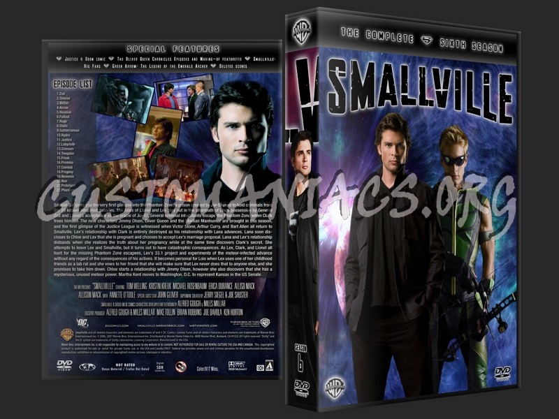 Smallville Collection dvd cover