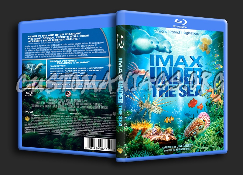 IMAX Under The Sea blu-ray cover