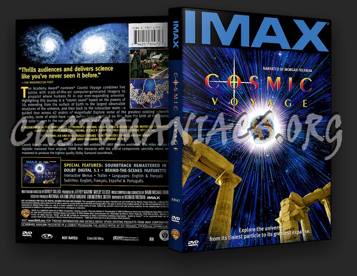 Cosmic Voyage IMAX dvd cover