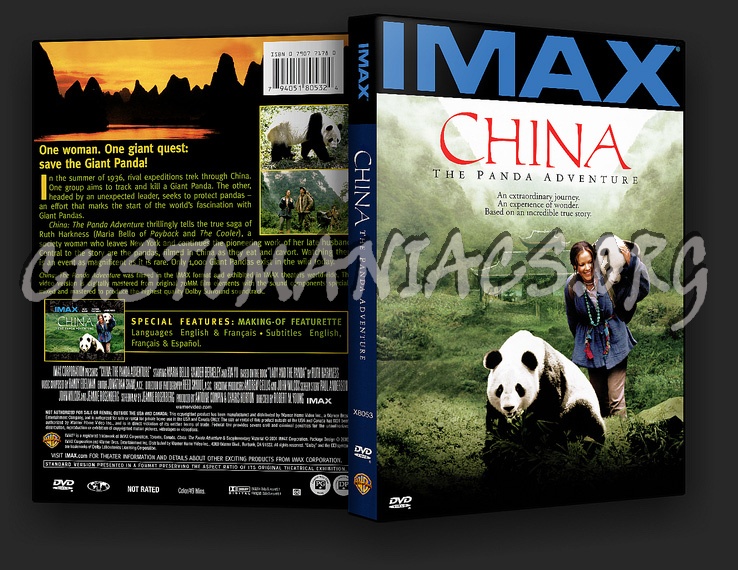China The Panda Adventure dvd cover
