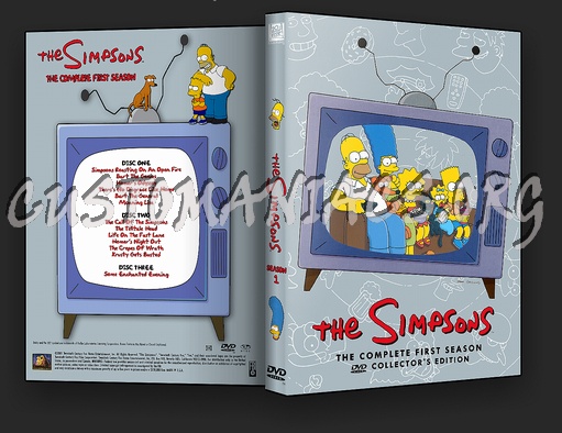 The Simpsons Collection dvd cover