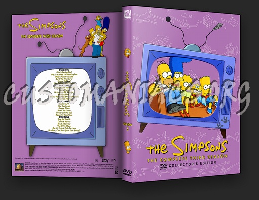 The Simpsons Collection dvd cover